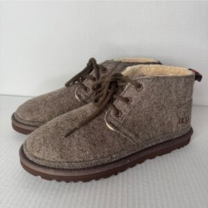 UGG REFELT Neumal Recycled Wool Chestnut Boots 7